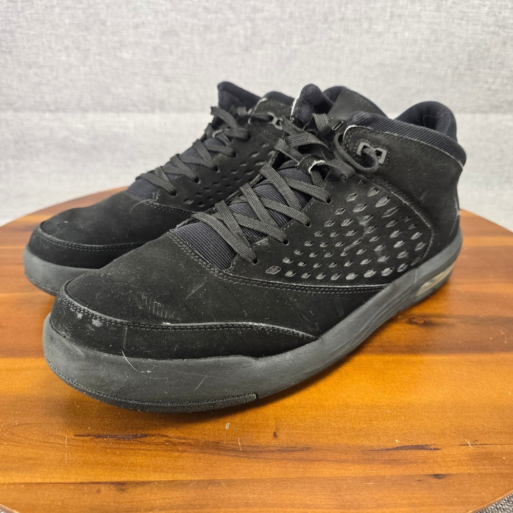 Jordan B. Fly Triple Black Basketball Shoes Mens 12 Black 921196-010 Mid Top - Picture 3 of 14